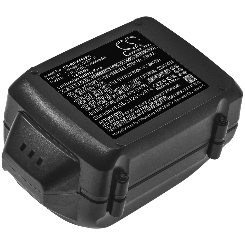 Batterier för verktyg Worx CS-WRX540PH