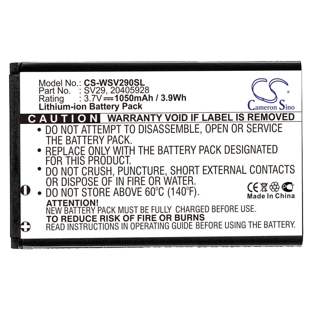 Batterier Ersätter SB-330230