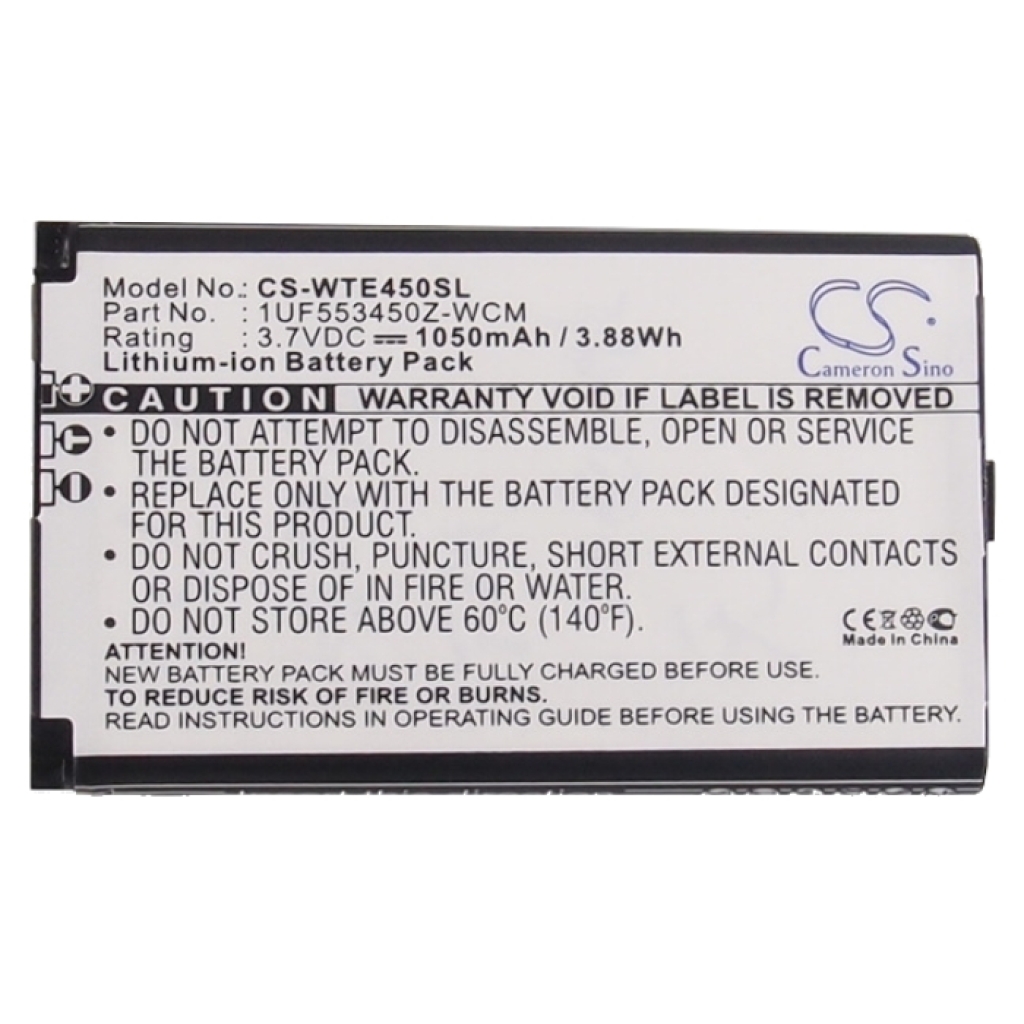 Battery Replaces 1UF553450Z-WCM