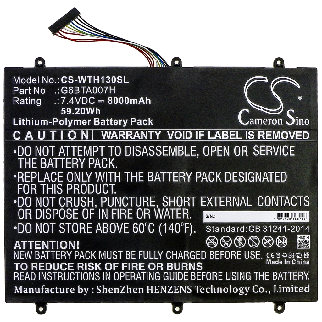 Battery Replaces G6BTA007H