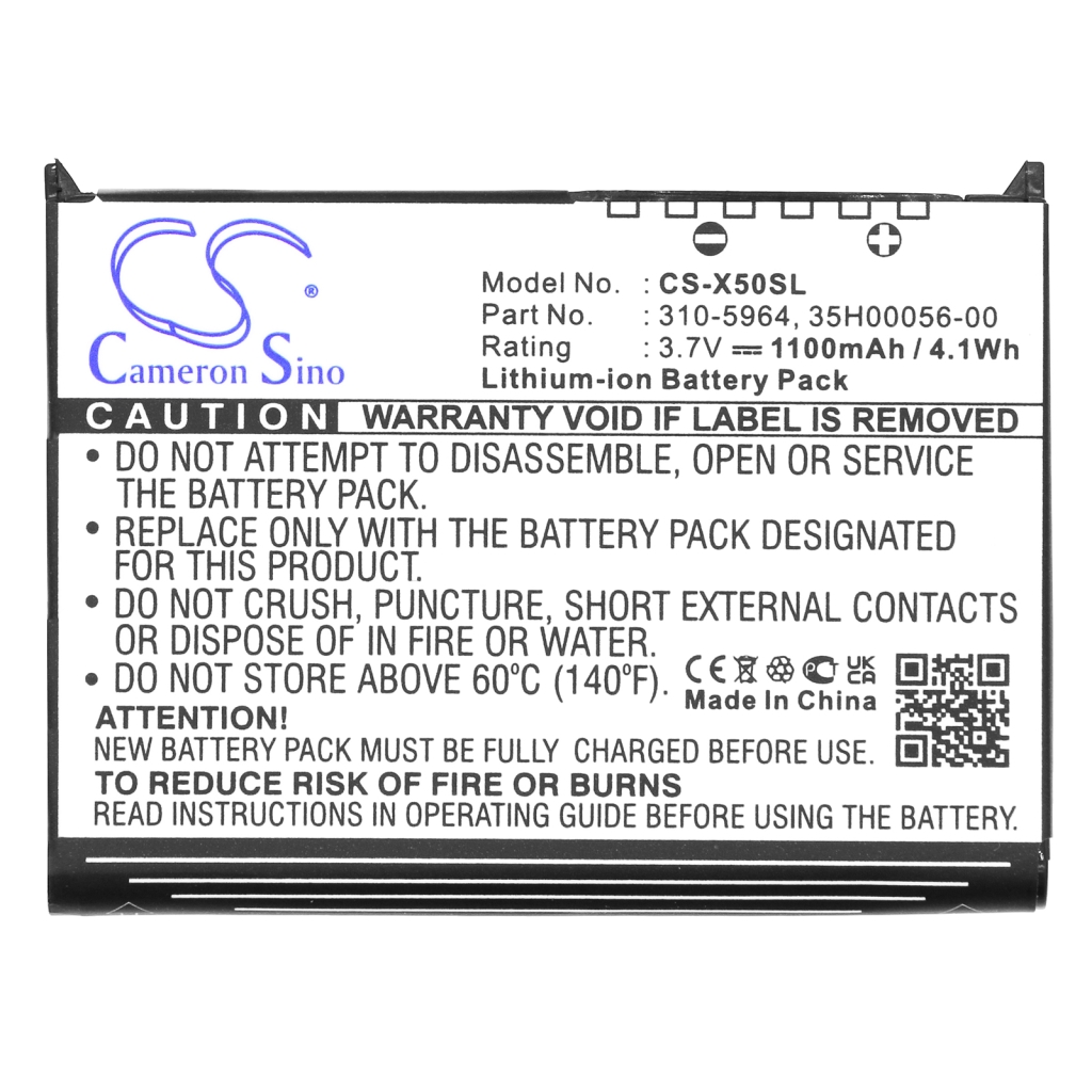 Batterier för surfplattor DELL CS-X50SL