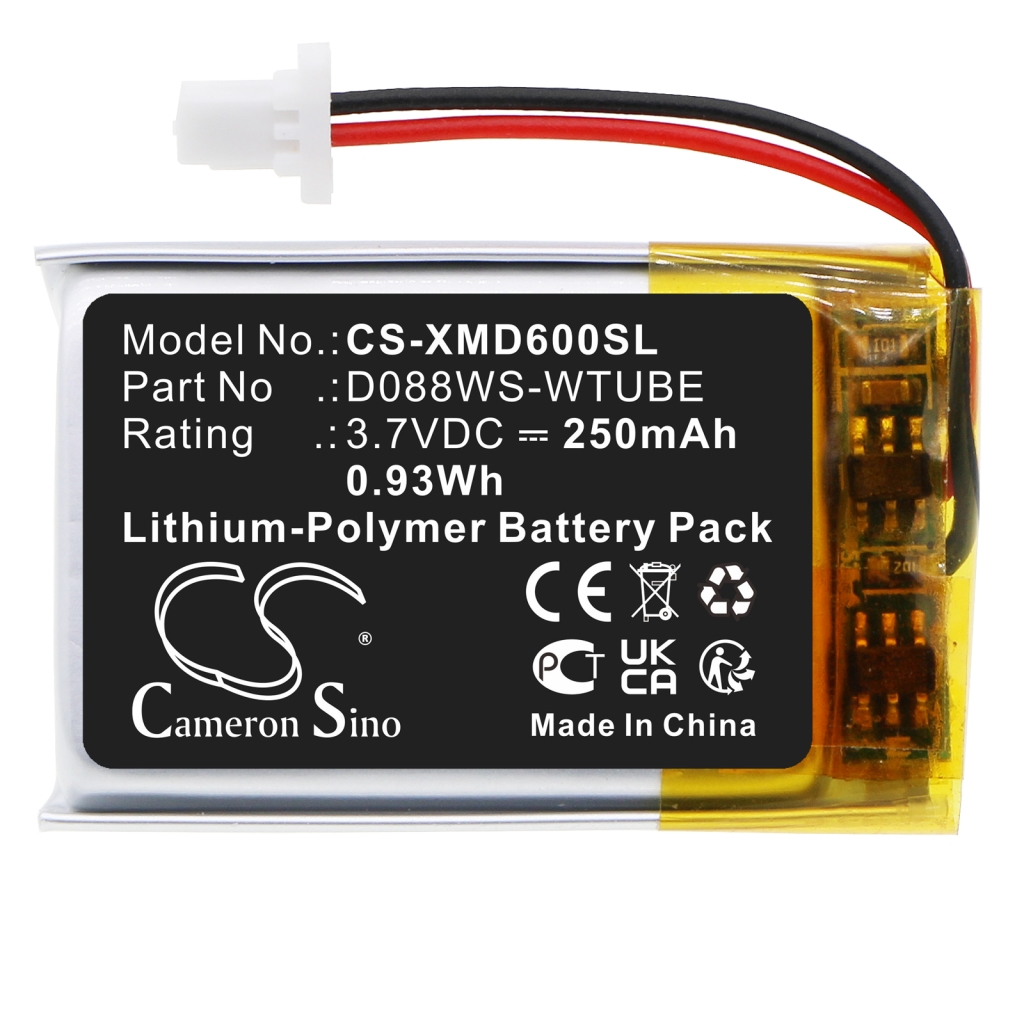 Batterier för trådlösa hörlurar och headsets Xp metal detectors CS-XMD600SL