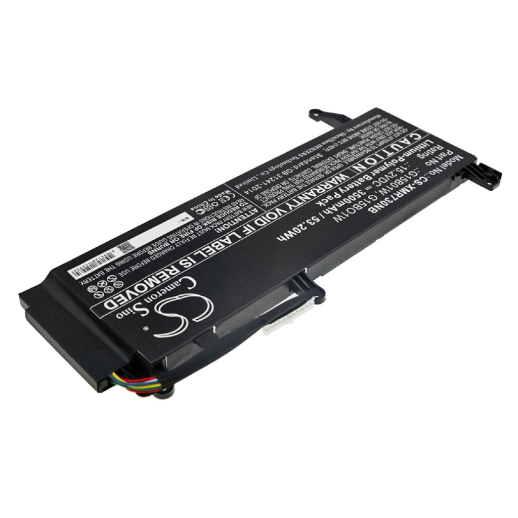 Batterier Ersätter Gaming Laptop 7300HQ 1050Ti