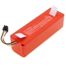 Kompatibel batteribyte för Dreame 400-900-1755,BJSTS0002-2016,BRR-1P4S-2600S,BRR-2P4S-5200D