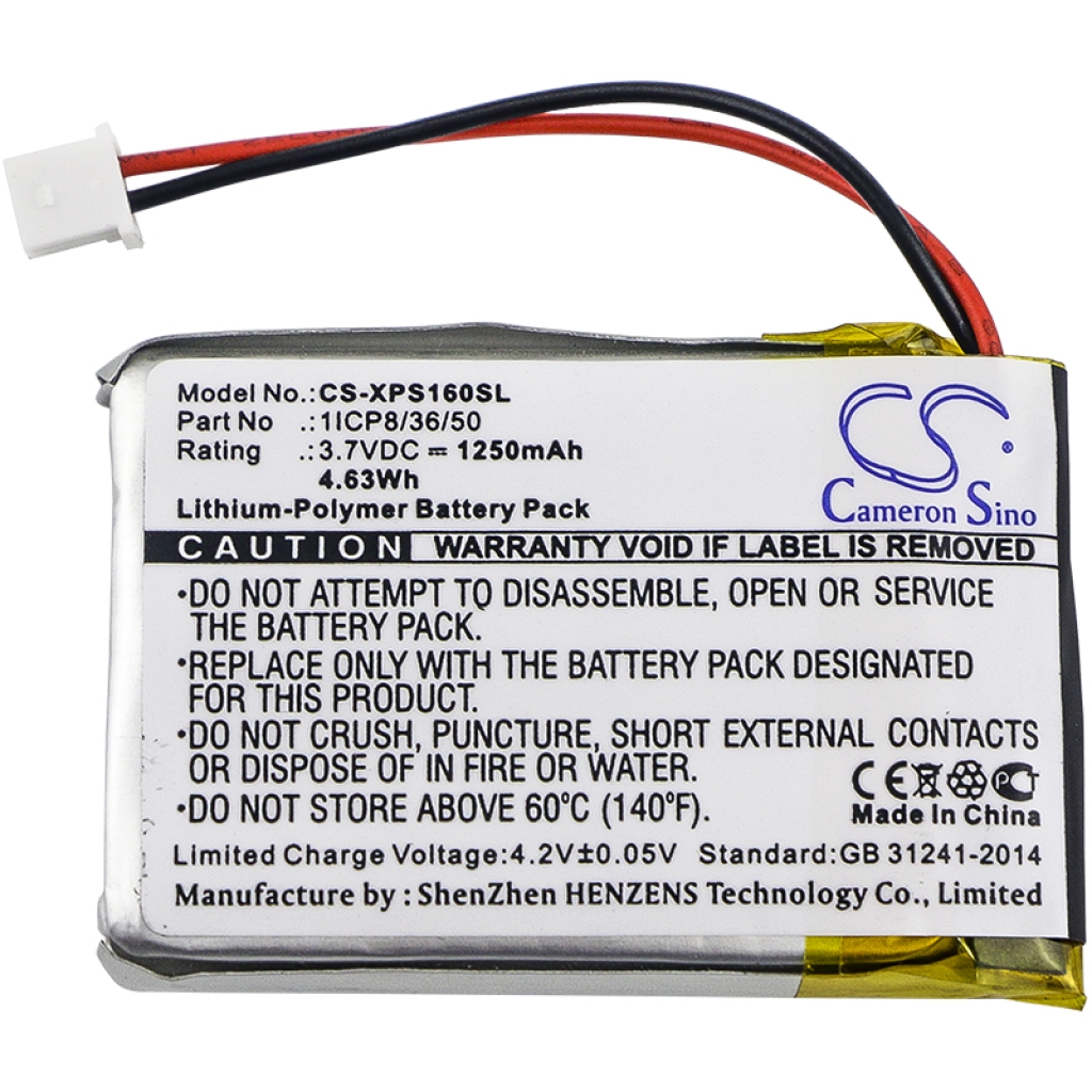 GPS, Navigator Battery Dual CS-XPS160SL