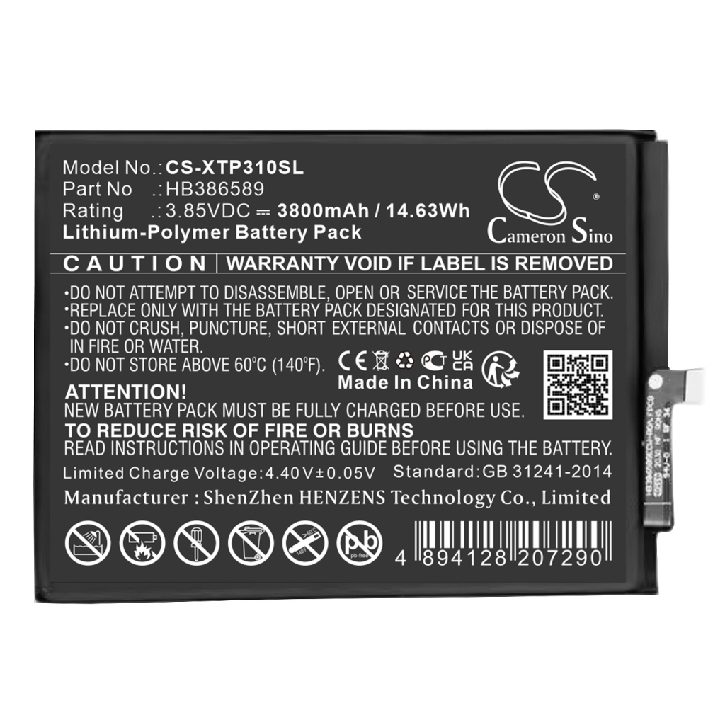 Battery Replaces HB386589