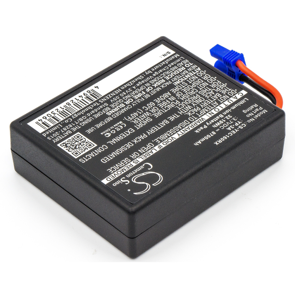 Batterier Ersätter ST16 Controller