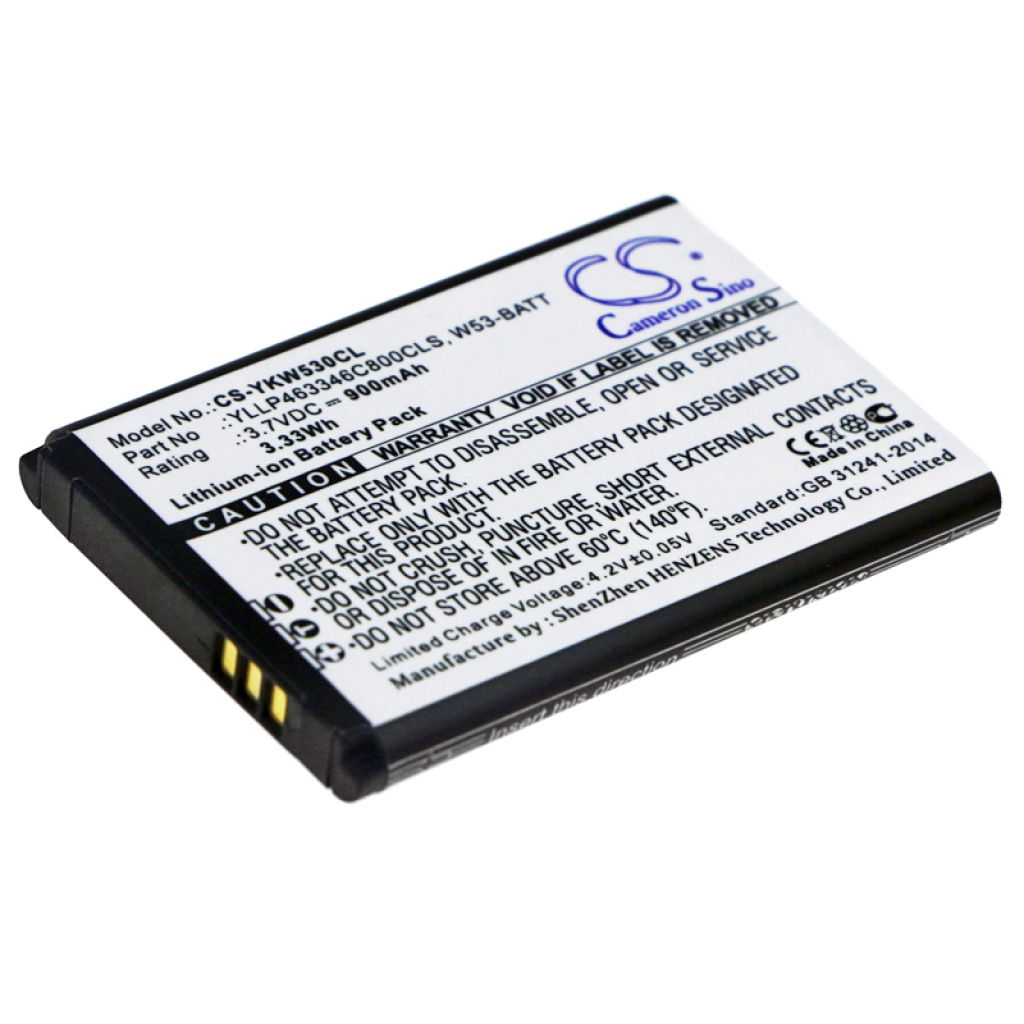 Batterier Ersätter YLLP523446C1010CTM