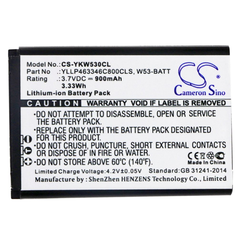 Battery Replaces YLLP523446C1010CTM