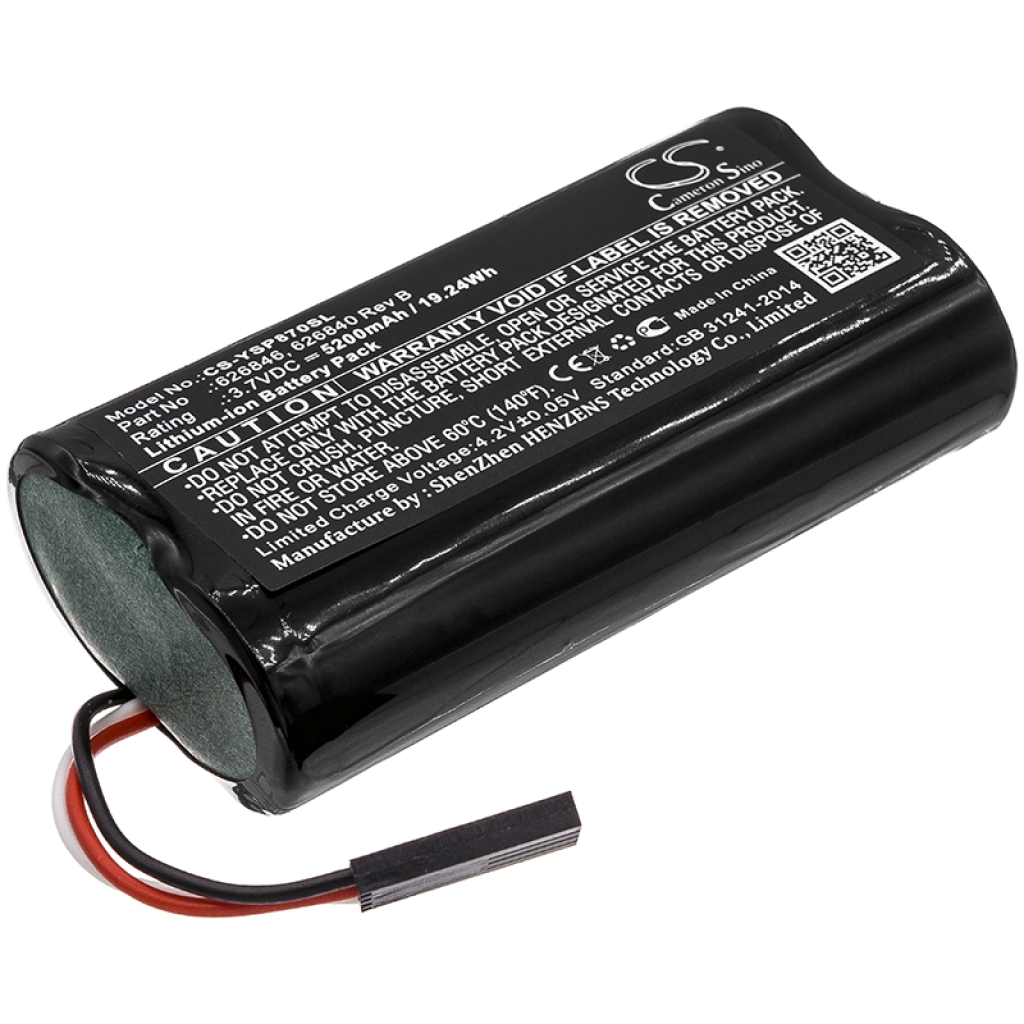 Batterier för verktyg Ysi CS-YSP870SL