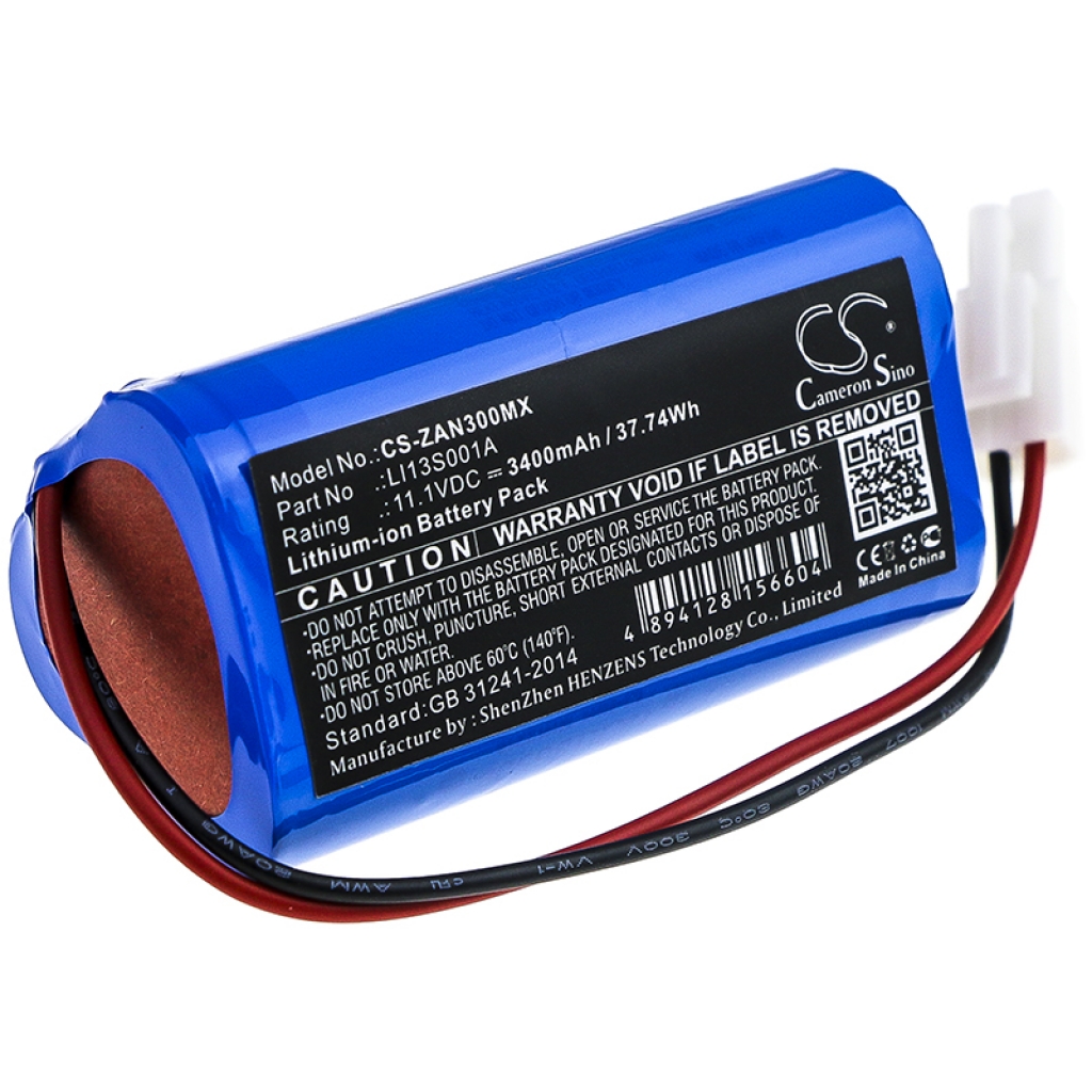 Batterier för medicintekniska produkter Zondan CS-ZAN300MX