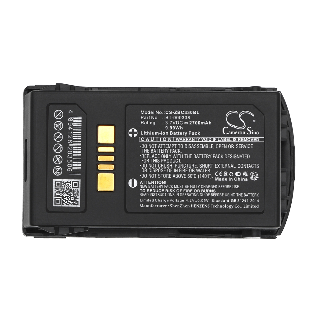 BarCode, Scanner Battery Zebra CS-ZBC330BL