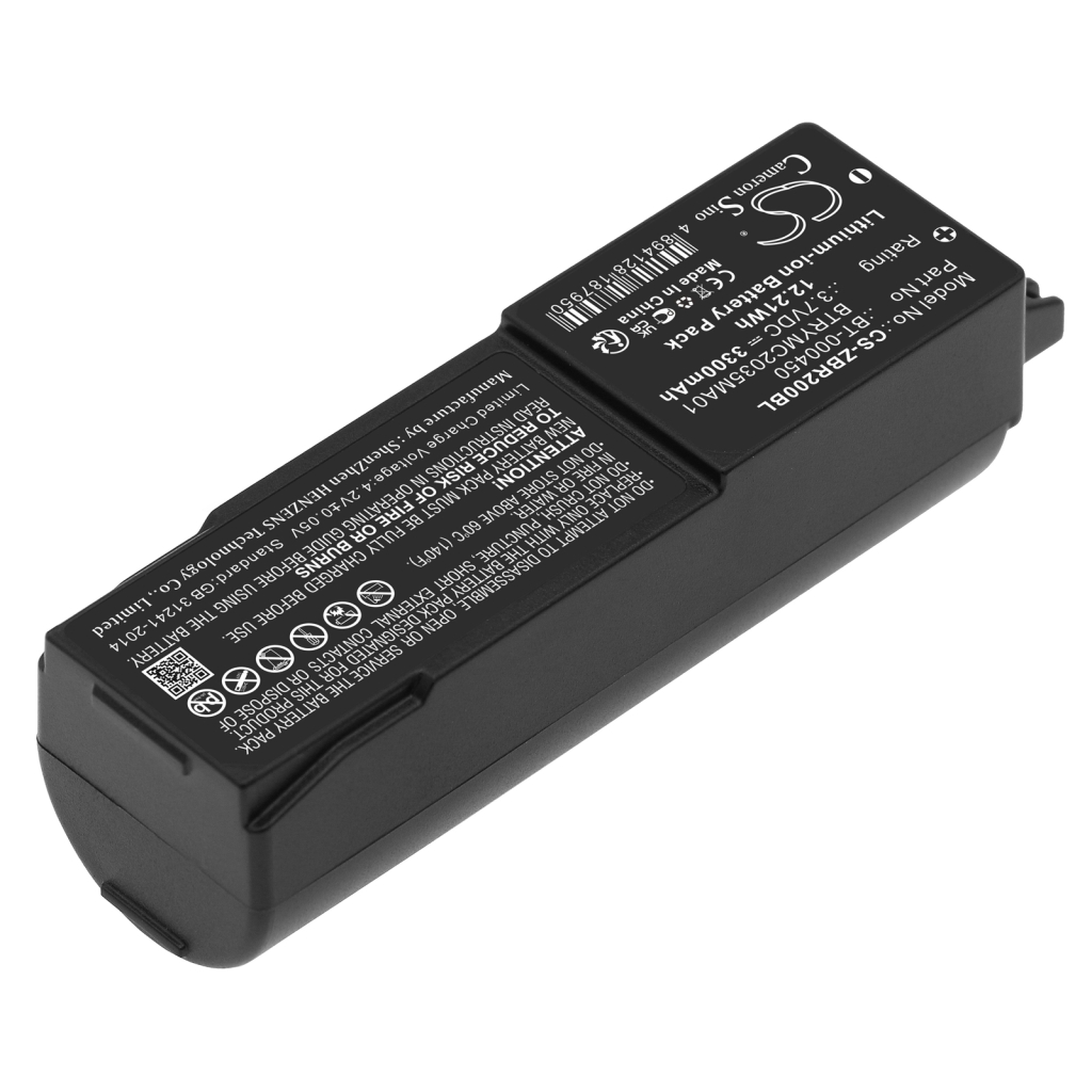 Batterier för skanner Zebra CS-ZBR200BL