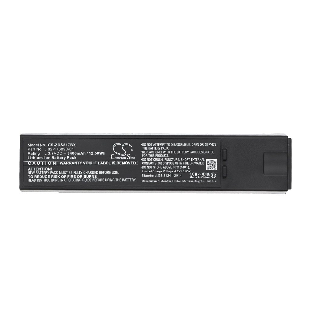 BarCode, Scanner Battery Zebra DS8178