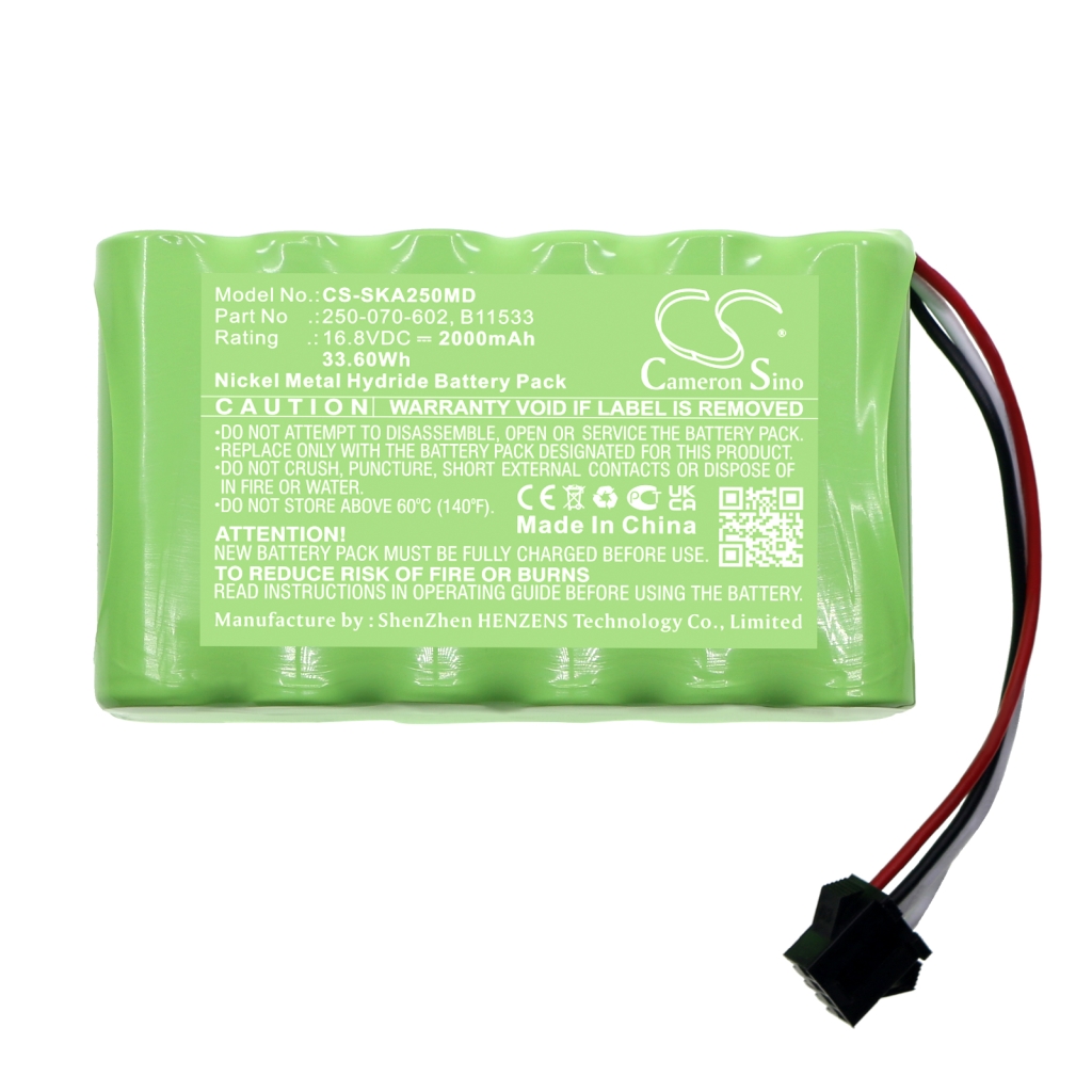 Batterier för medicintekniska produkter Zede CS-ZDZ506MD