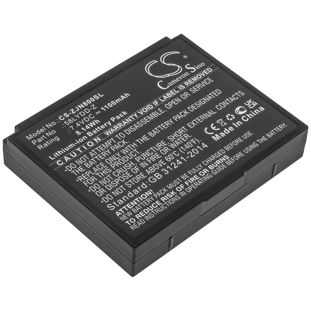 Batterier för skrivare Zjiang CS-ZJN800SL