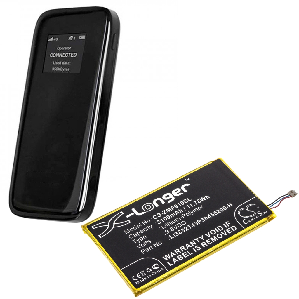 Batterier för hotspots Zte CS-ZMF910SL