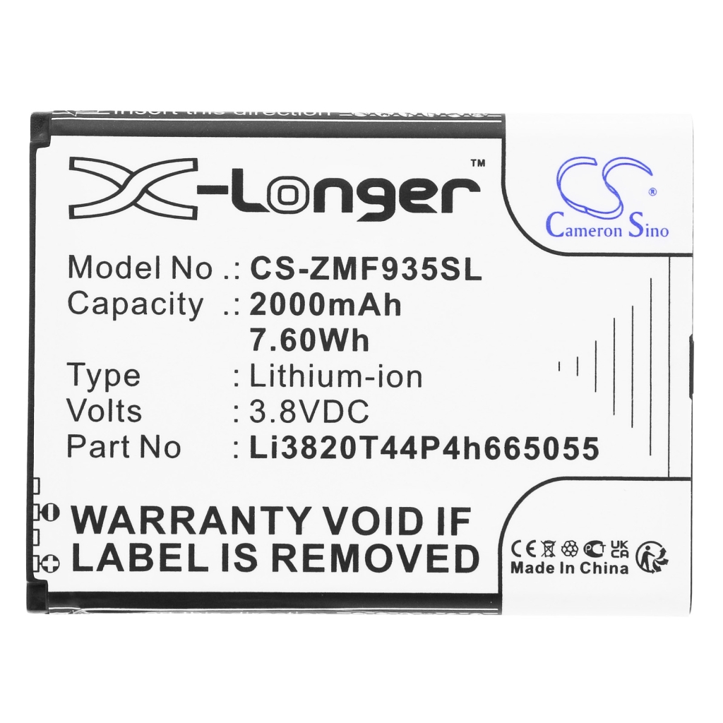 Batterier för hotspots Zte CS-ZMF935SL