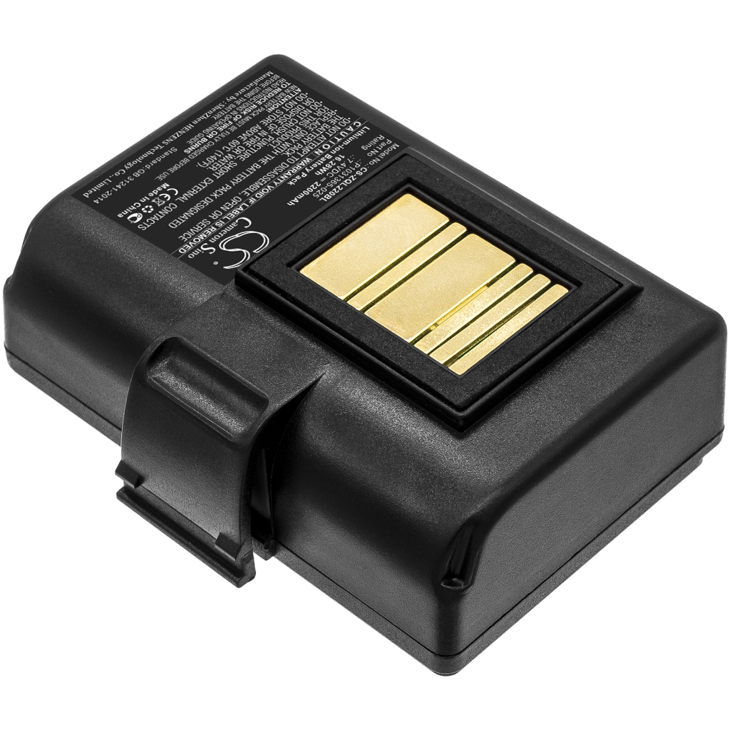 Batterier för skrivare Zebra CS-ZQL220BL