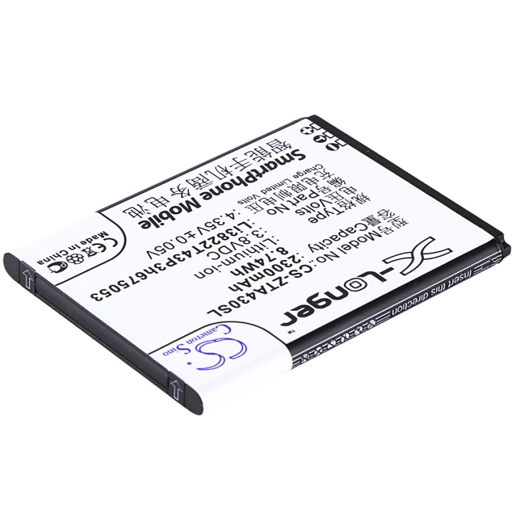 Battery Replaces Li3822T43P3h675053