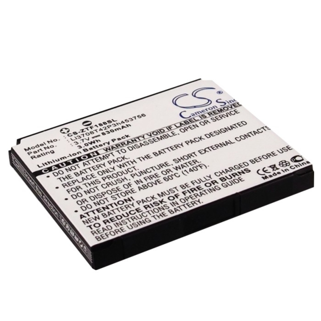 Battery Replaces Li3709T42P3h453756