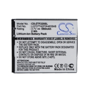 CS-ZTF228SL<br />Batteries for   replaces battery Li3707T42P3h463848