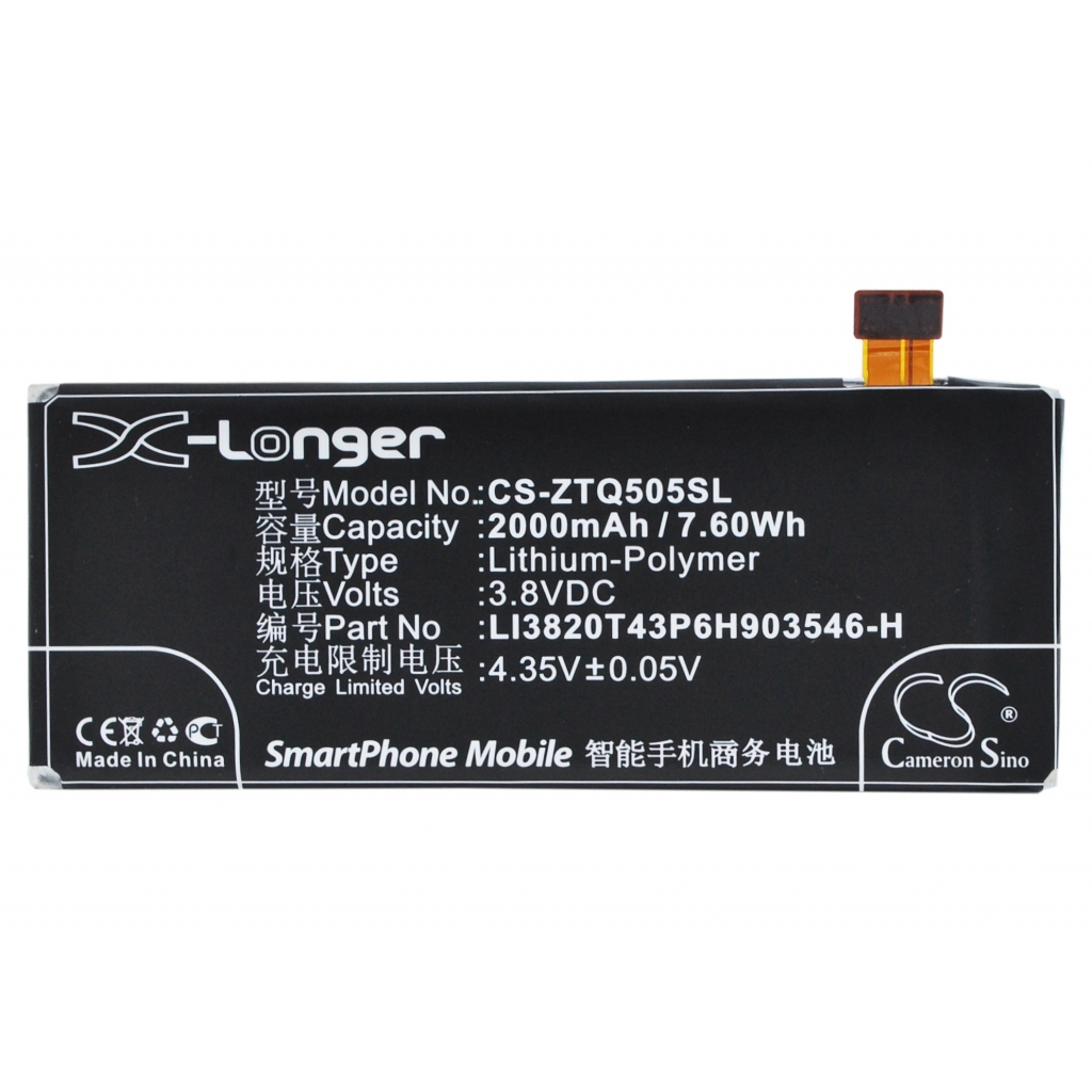 Batterier Ersätter LI3720T43P6H903546-H