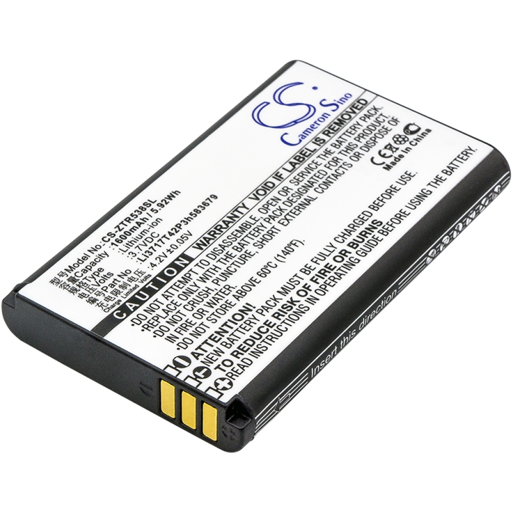 Battery Replaces Li3717T42P3h583679