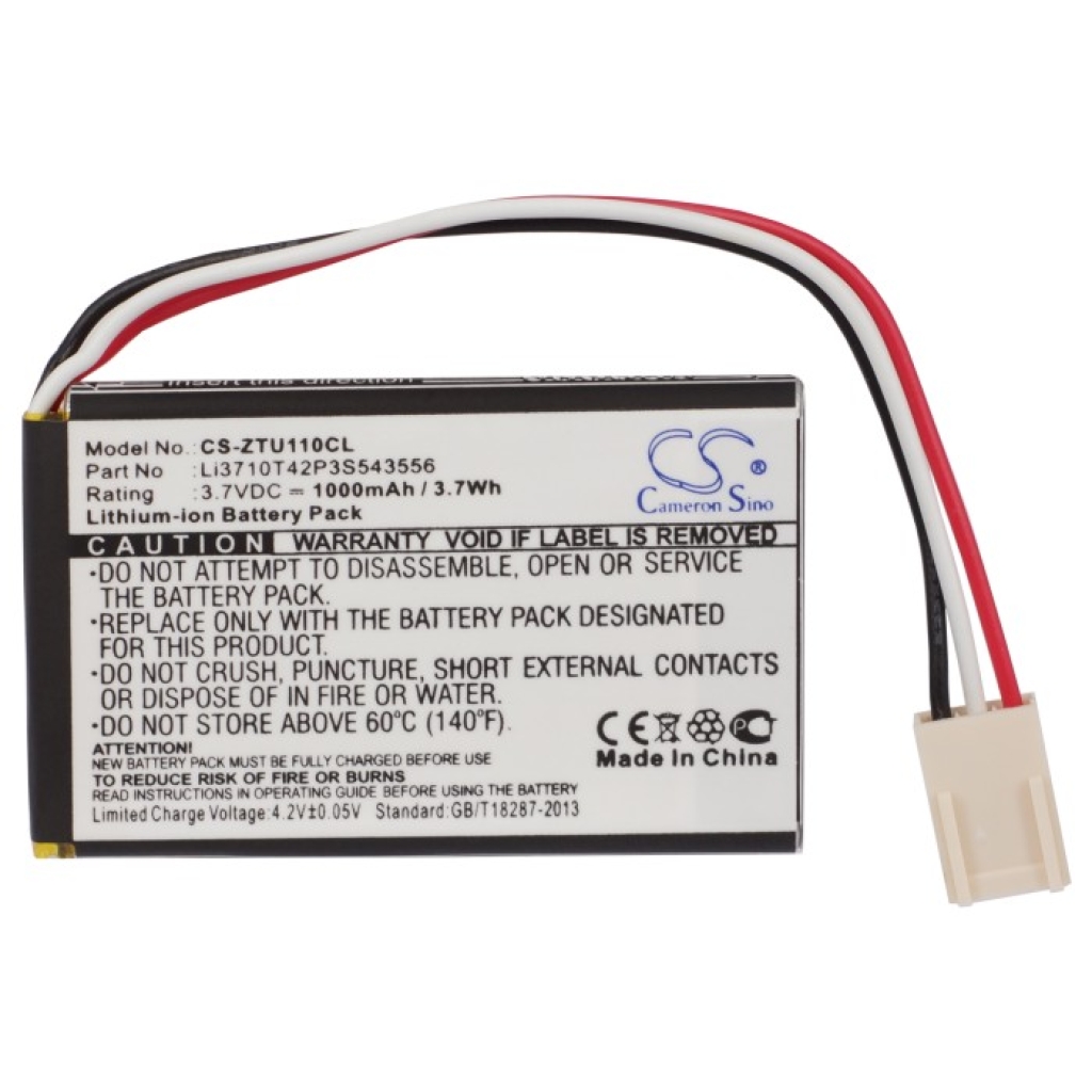 Battery Replaces Li3710T42P3S543556