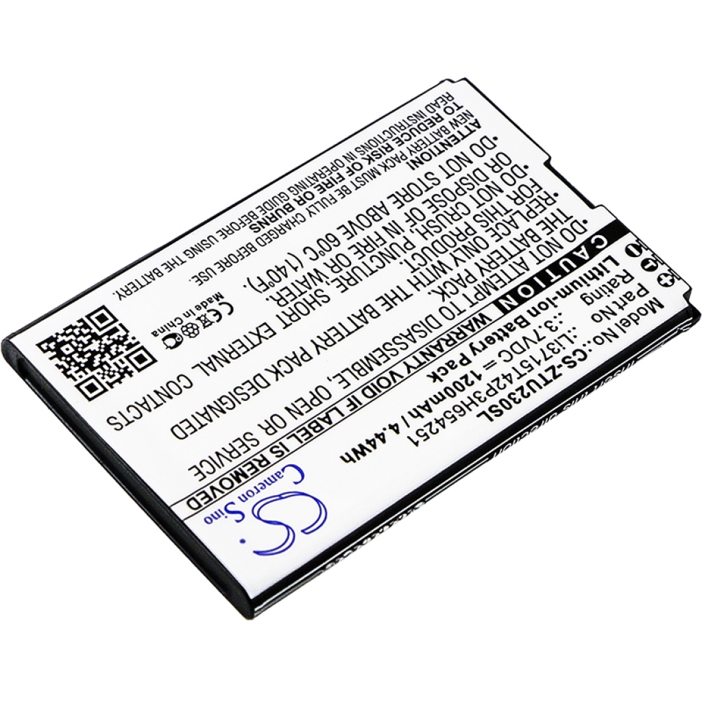 Battery Replaces Li3715T42P3H654251