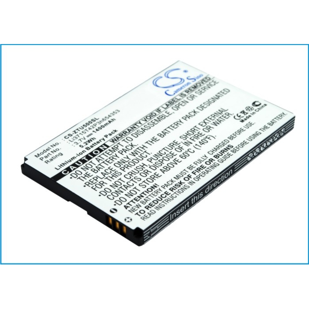 Battery Replaces Li3715T42P3h654353