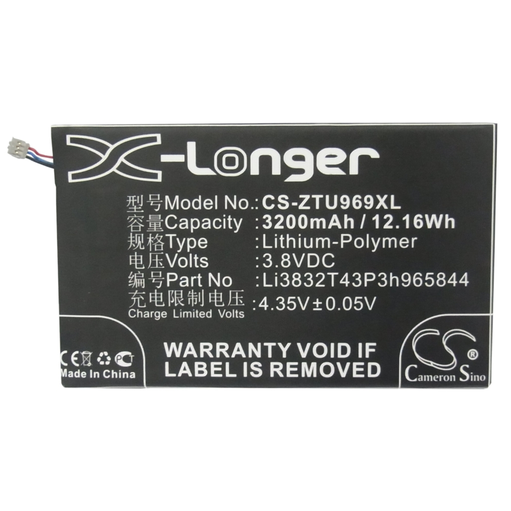 Battery Replaces Li3834T43P3h965844