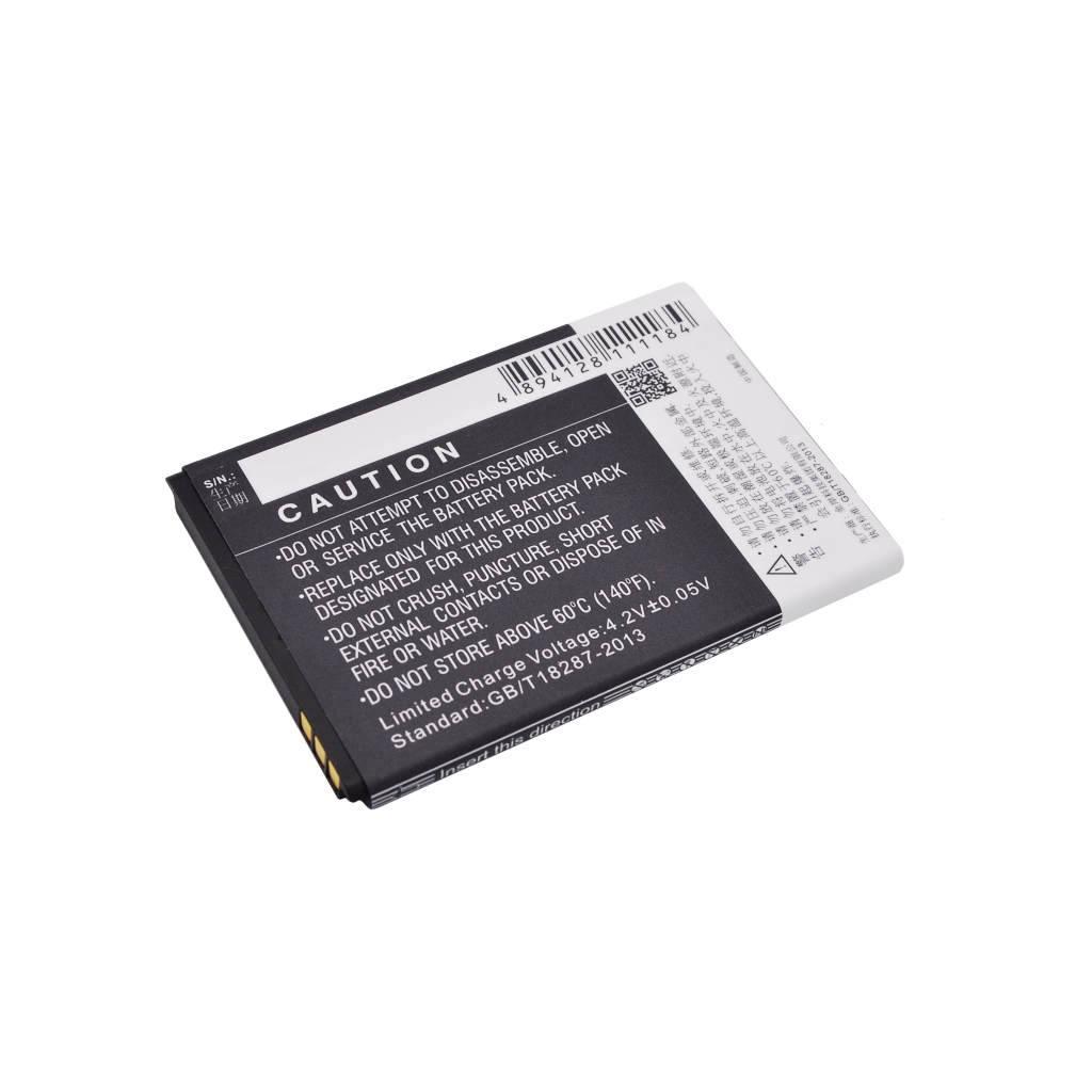 Compatible battery replacement for ZTE LI3712T42P3H634445