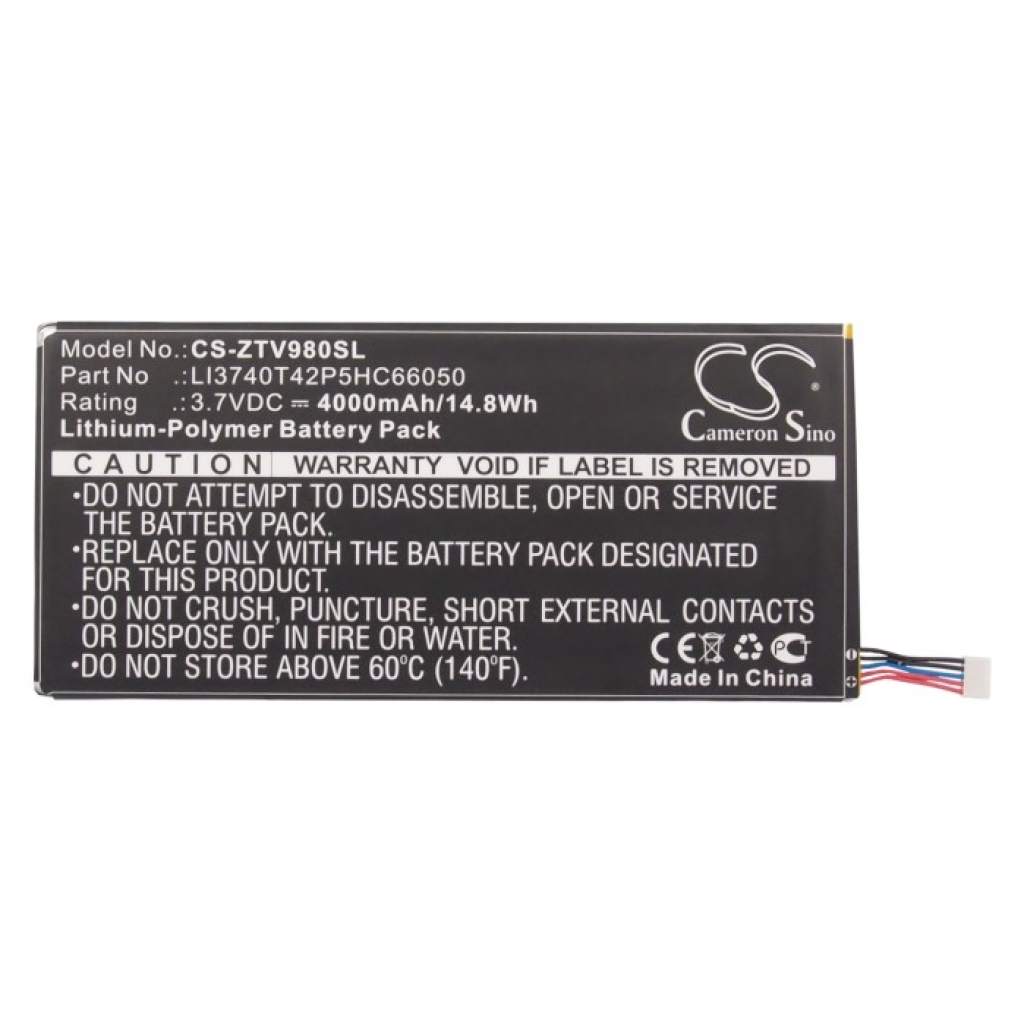 Battery Replaces LI3740T42P5HC66050