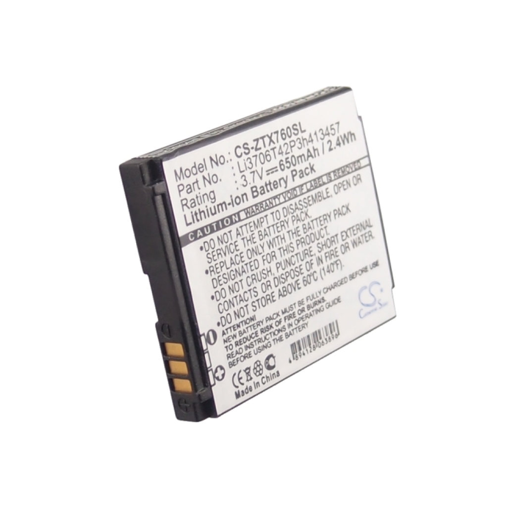 Mobile Phone Battery ZTE S618