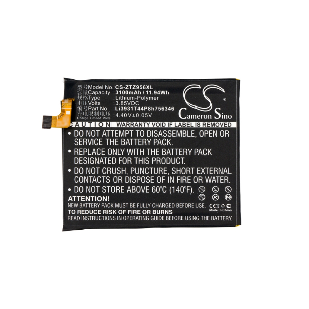 Battery Replaces Li3931T44P8h756346