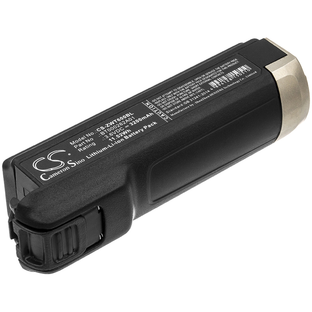 Batterier för skanner Zebra CS-ZWT600BL