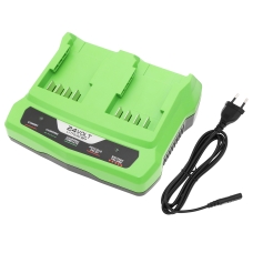 Kompatibel laddarbyte för Stiga 24V CHARGER 2 SLOTS 2 AMP,270401020,29322,29807,29837...