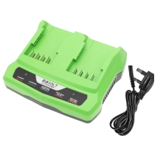 Kompatibel laddarbyte för Powerworks 24V CHARGER 2 SLOTS 2 AMP,270401020,29322,29807,29837...