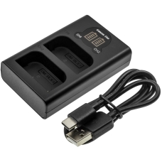 Compatible charger replacement for Olympus BLX-1